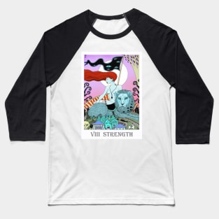 Tarot Strength Baseball T-Shirt